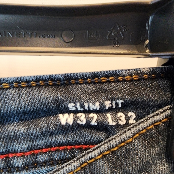 MBX Men's Dark Blue Jeans Slim Fit Denim Jeans Size 32 x 32 - Picture 5 of 11